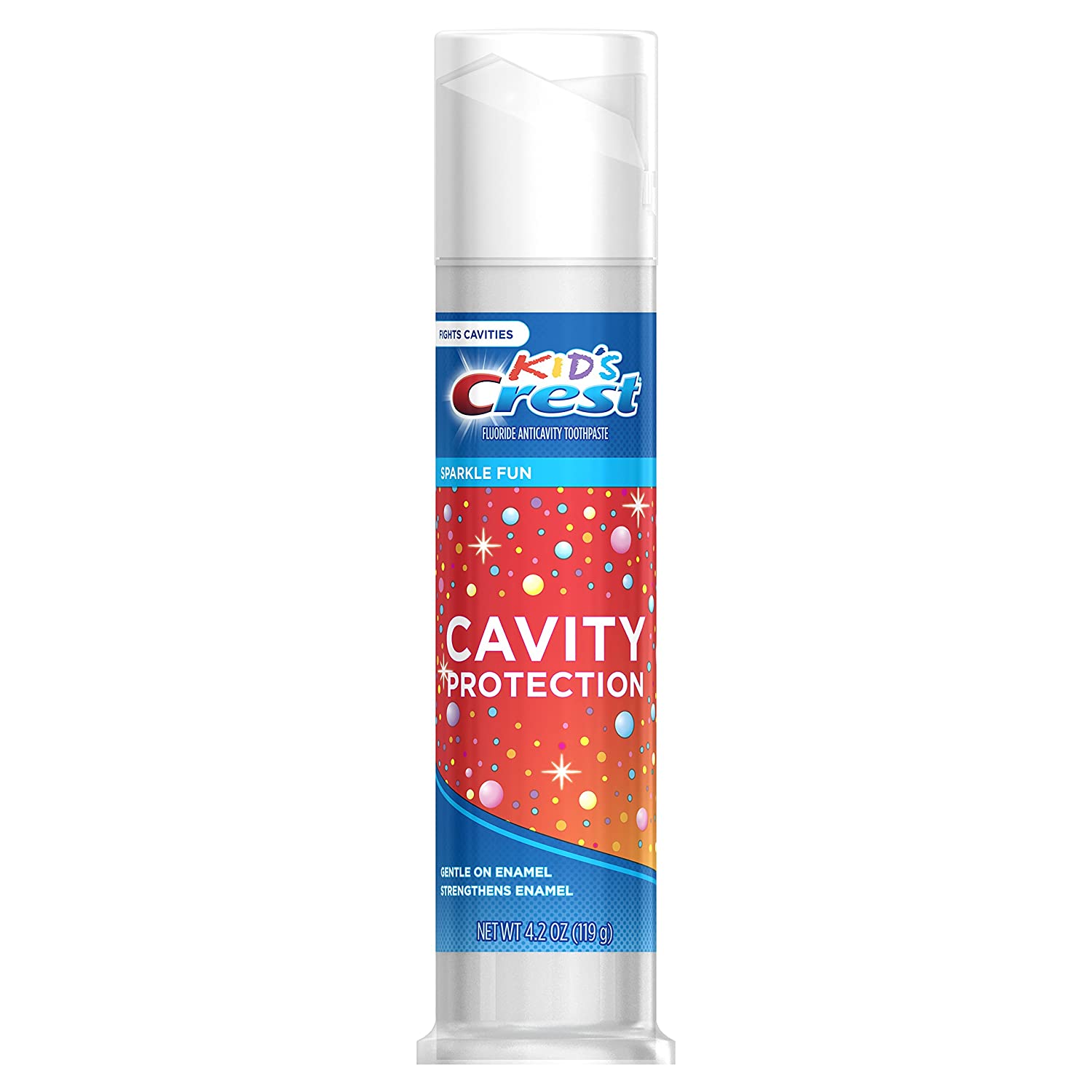 ยาสีฟัน Crest Kid's Cavity Protection Sparkle Fun Flavour 4.2 Oz ราคา 320 บาท