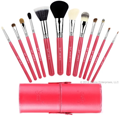 SIGMA :: Essential Kit - Make Me Blush แปรงพื้นฐานชุด 12 ชิ้น ดูรายละเอียดด้านใน