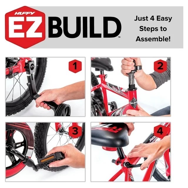 นำเข้า🇺🇸 จักรยานเด็กสไปเดอร์แมน 16" สำหรับเด็ก4-6ปี Marvel Spider-Man Bike for Boys' by Huffy ราคา 5,990 บาท