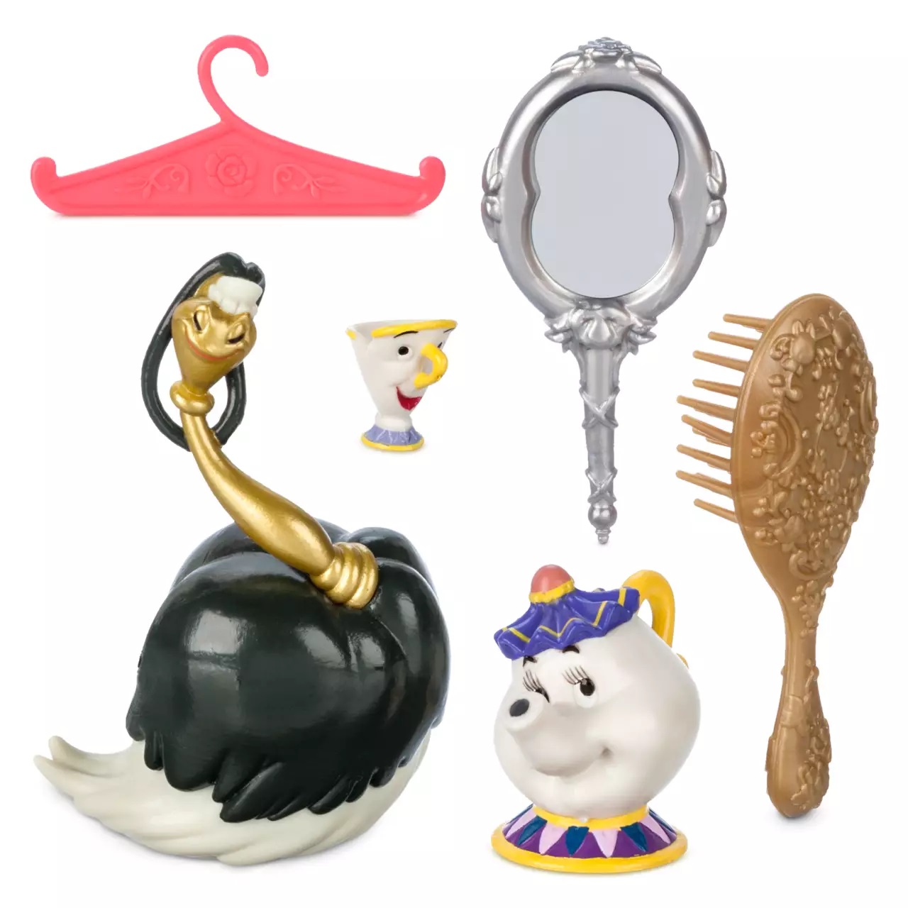 ชุดของเล่นตู้เสื้อผ้าเบลล์คลาสสิก Belle Classic Doll Wardrobe Play Set – Beauty and the Beast ราคา 1890.- บาท