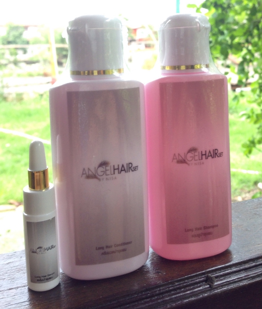 แชมพูนางฟ้า เร่งผมยาว (Angel Hair set by Nisa)