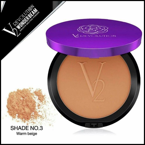 แป้ง V2 Wonder Beam Smooth Melting Powder SPF25 PA++ แป้งหน้าเด็ก