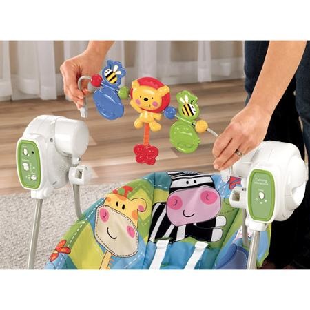 เปลเด็ก เปลโยก และ เปลสั่น Fisher-Price Space Saver Swing and Seat, Discover'N Grow เปลโยกสั่นได้ ปรับเป็นเปลสวิงได้ พร้อมของเล่น
