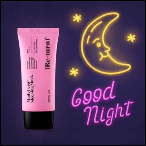 รีเทิร์น สลีปปิ้งมาส์ก Skinrx Lab Madecera Sleeping Mask Re-turn