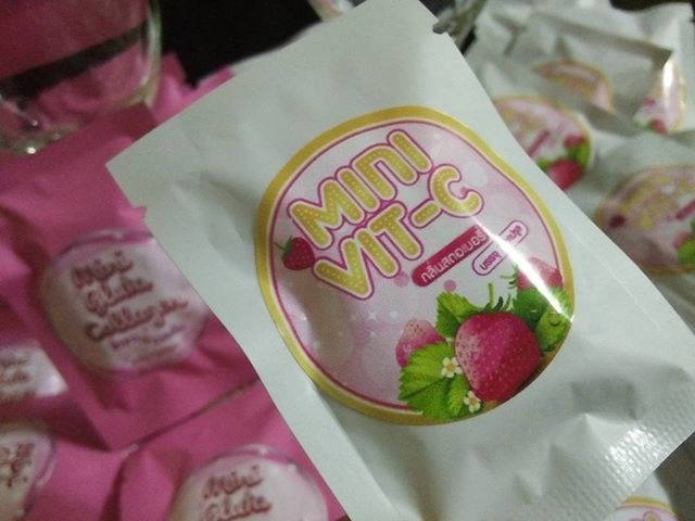 มินิ วิตซี Mini Vit-C วิตามินซีรสสตรอเบอร์รี่