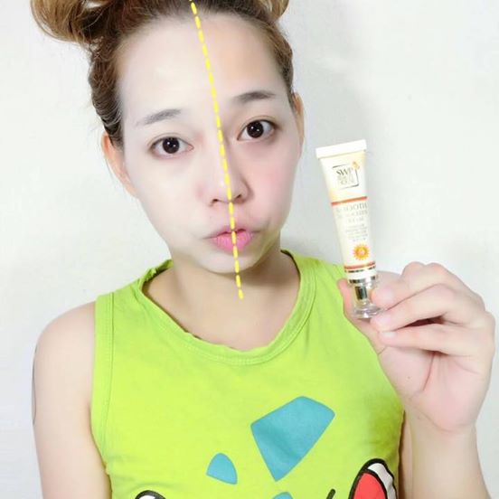 ครีมกันแดด SWP Smooth Sunscreen Cream แพ็คเก็จใหม่ (SWP Beauty House Smooth Sunscreen Cream)
