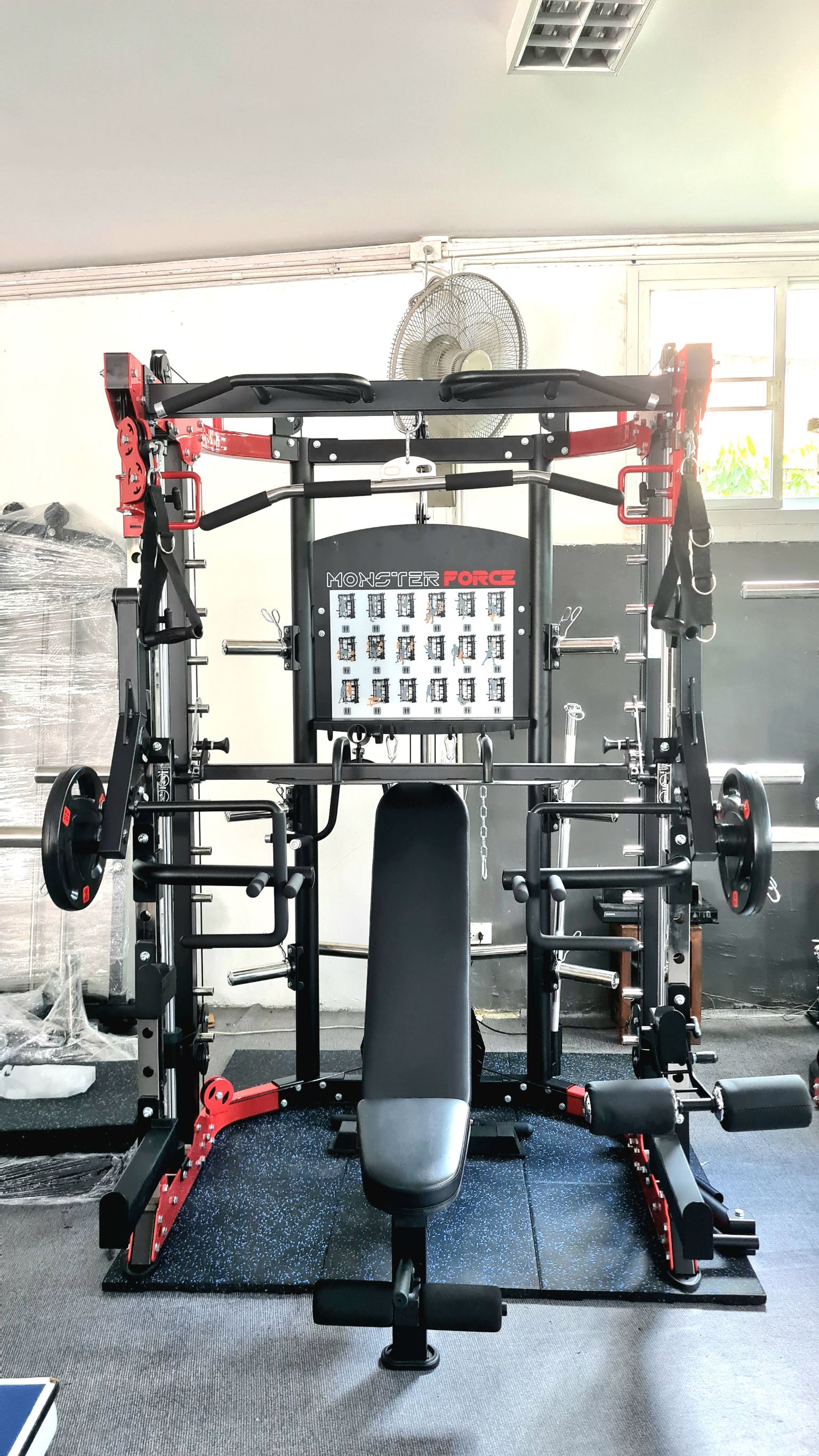 Jammer Arms แจมเมอร์ อาร์ม อุปกรณ์เสริมใช้กับ Smith Machine MONSTER FORCE G11 สมิทแมชชีนG11