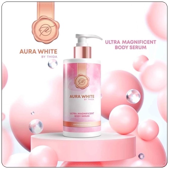 ออร่าไวท์ บอดี้เซรั่ม Aura White Body Serum เซรั่มกันแดด (แพ็คเกตใหม่)