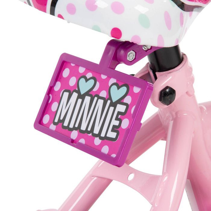 จักรยานเด็ก ลายมินนี่เม้าส์ ขนาด 12 นิ้วจาก Huffy Disney Minnie Mouse 12" Kids' Bike ลิขสิทธิ์แท้ นำเข้า USA ราคา 5590 บาท
