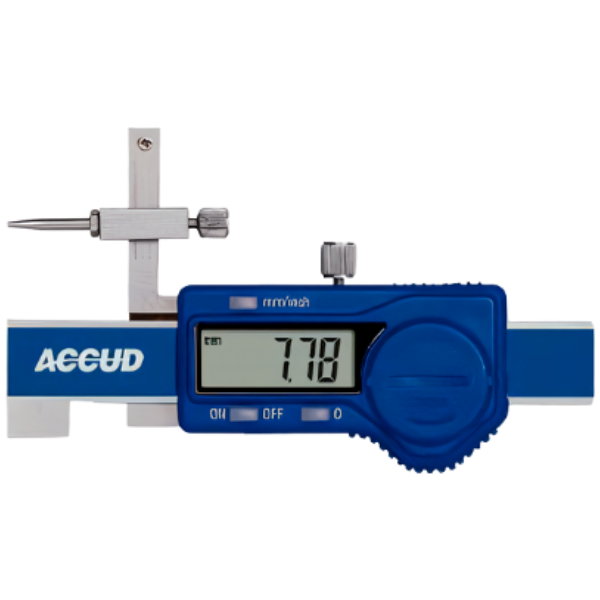 Accud รหัสสินค้า 999-010-11 สเต็ปเกจแสดงผลด้วยตัวเลข , Digital Step Gauge Data output,resolution: 0.01mm