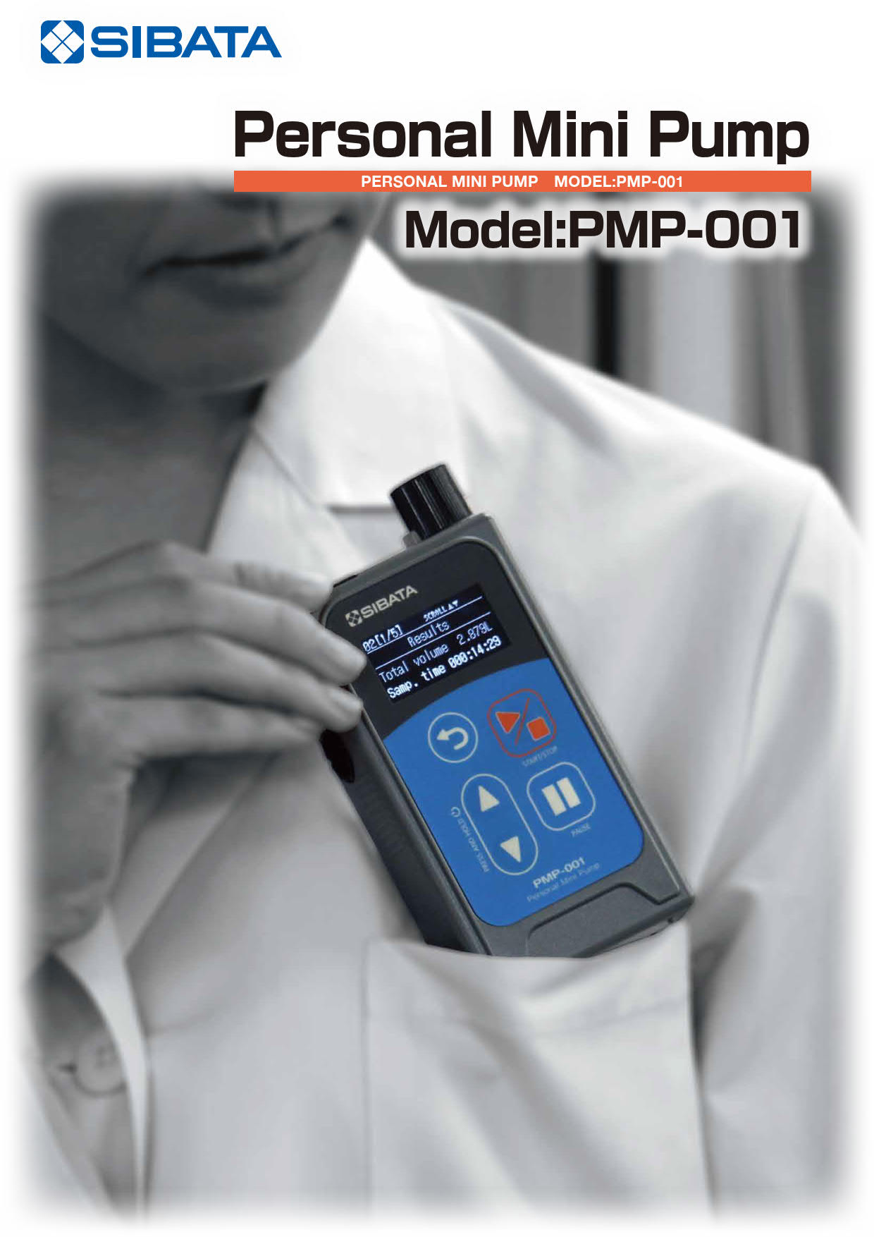 Sibata รุ่นLD-6N2เครื่องวัดฝุ่นแบบดิจิทัลใช้สำหรับวัดสภาพแวดล้อมที่มีความเข้มข้นสูงDigital Dust Indicator Personal Mini Pump