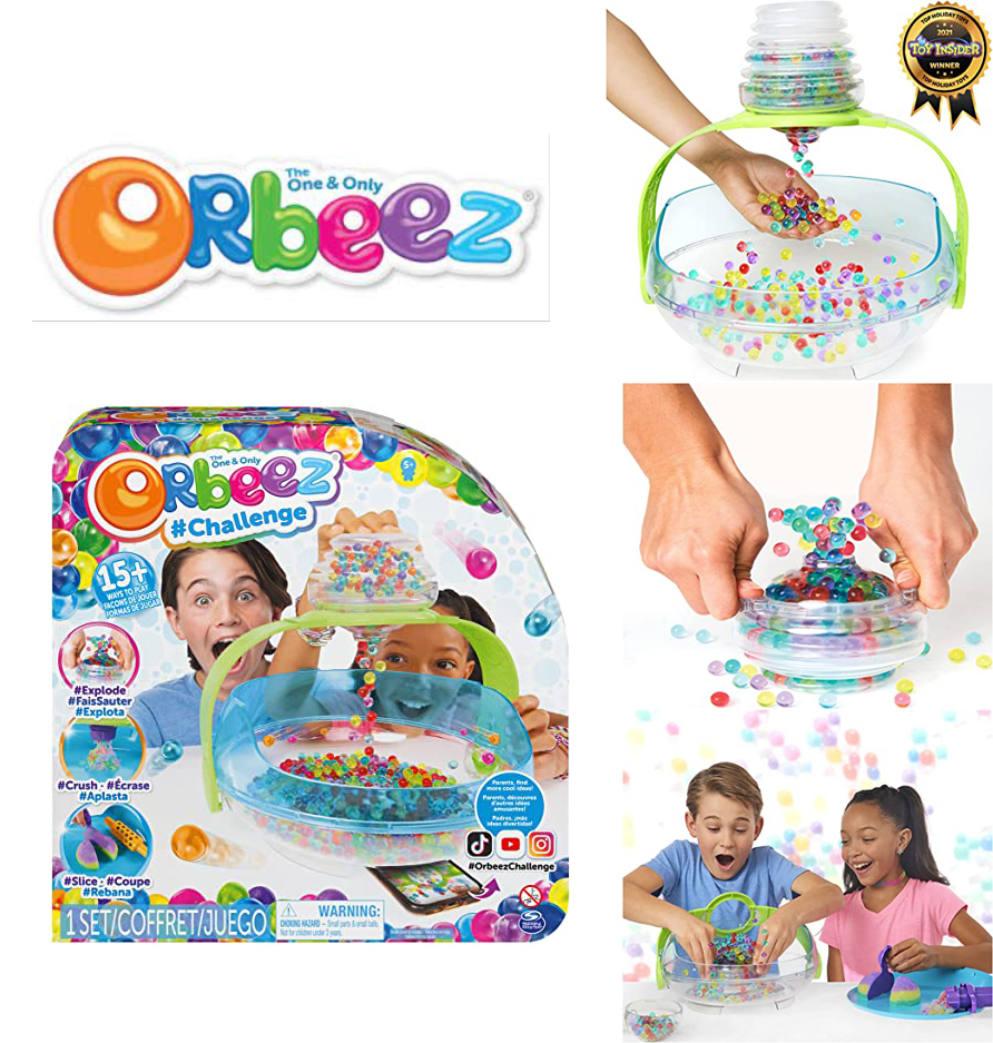 ลูกปัดน้ำปลอดสารพิษ Orbeez Challenge รวมเครื่องมือและที่เก็บ 6 ราคา 1,690 - บาท