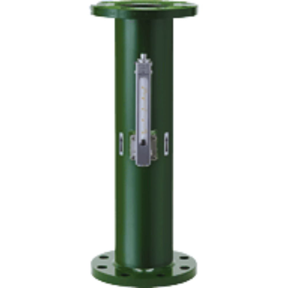 Nippon Flow Cell รหัส FLG-125A(4～20) ตัวบ่งชี้อัตราการไหล, Vertical flow rate indicator,flow rate : 4～20m3/min (ntp) Size : 125mm(5"),for Air(20C),connection : flange JIS10K