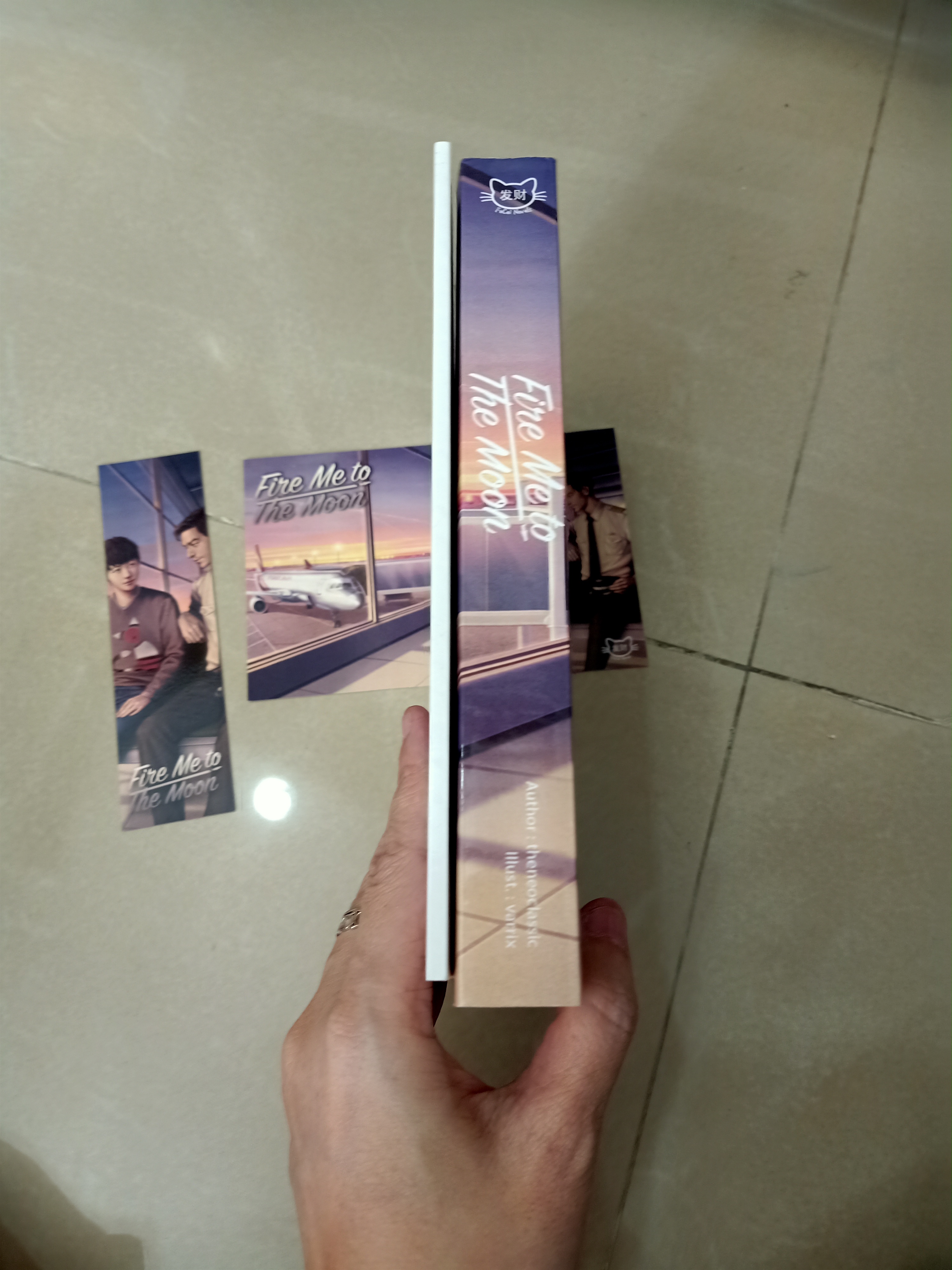 นิยาย Fire me to the moon + สเป ใหม่