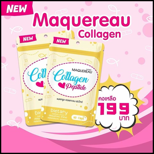 แมคครูล คอลลาเจน เปปไทด์ Maquereau Collagen Peptide แพคเกจใหม่