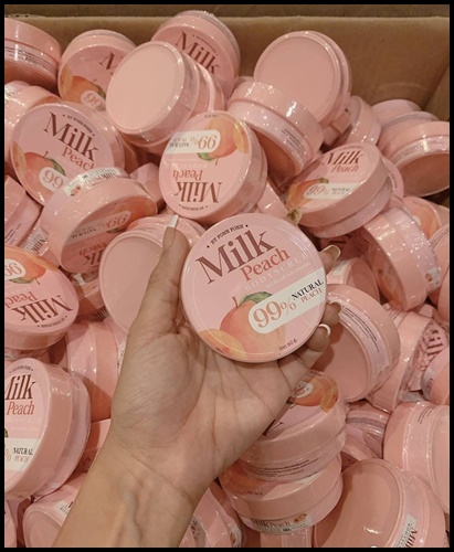 สครับพีช Milk Peach Bodyscrub BY FONN FONN