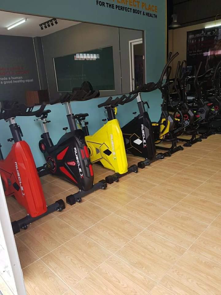 จักรยานออกกำลังกาย SpinBike Mus-D04-2 งานฟิตเนส