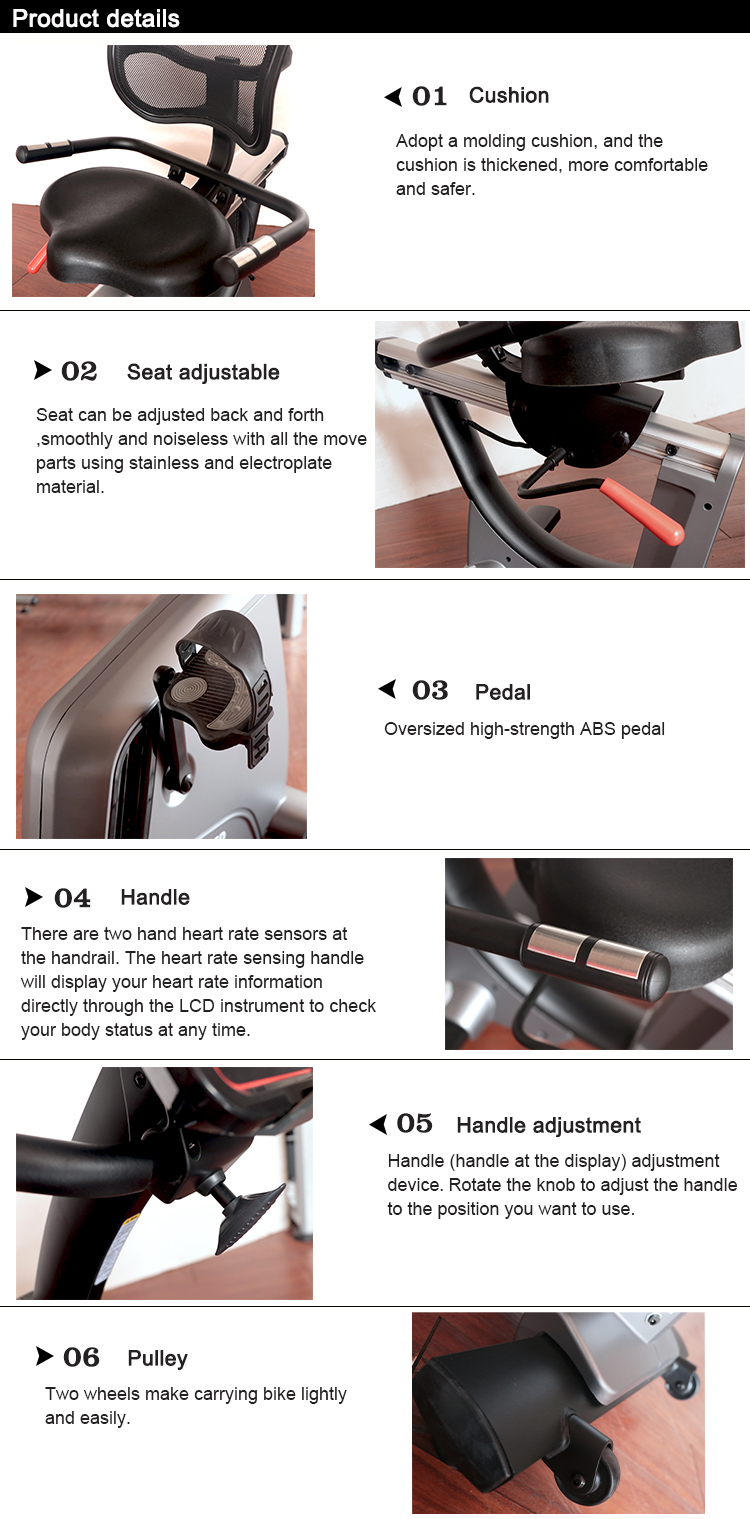 จักรยานเอนปั่น MuscleX R301 Elegance