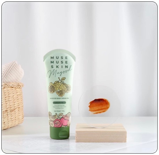 MUSE MUSE SKIN มิวส์มิวส์สกิน มาส์ก สูตรออแกนิค