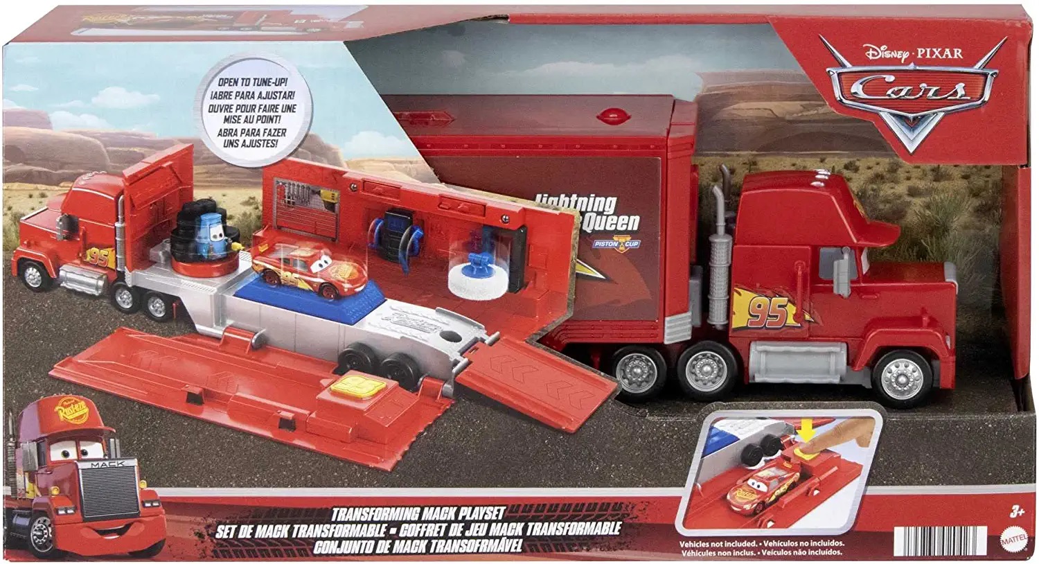 รถบรรทุกแมคควีน Disney and Pixar Cars Transforming Mack Playset, 2-in-1 ราคา 1990 บาท