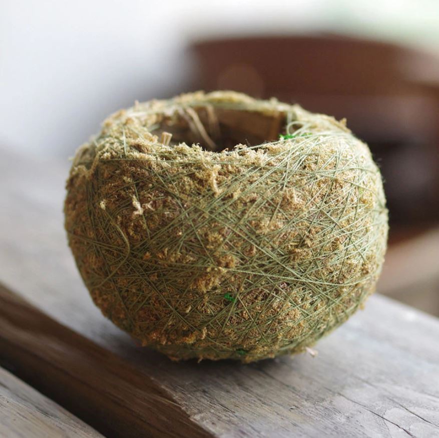 ลูกบอลมอสบอนไซจำลอง - Moss Ball Bonsai