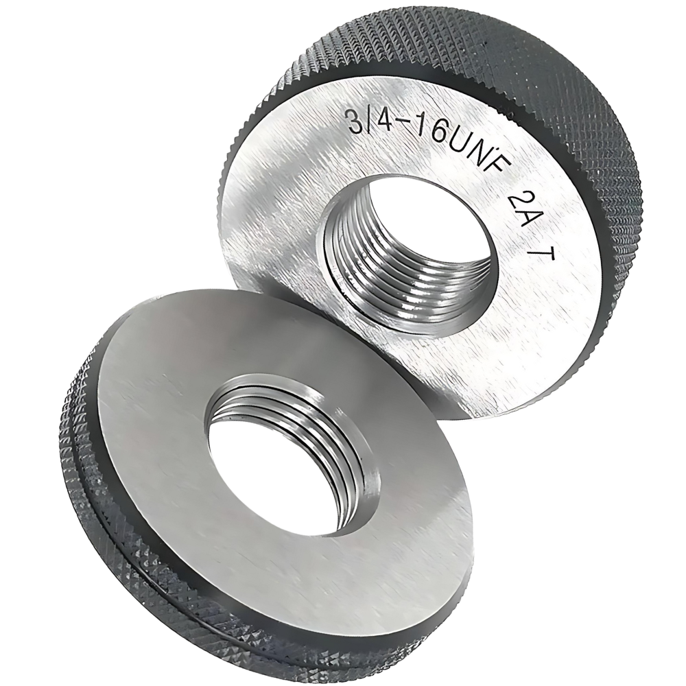 1”-14UNF-2A เกจวัดเกลียวนอกแบบยูนิไฟด์ชนิดละเอียด,Screw unified fine thread ring gauge,class-2A,Go-NoGo set