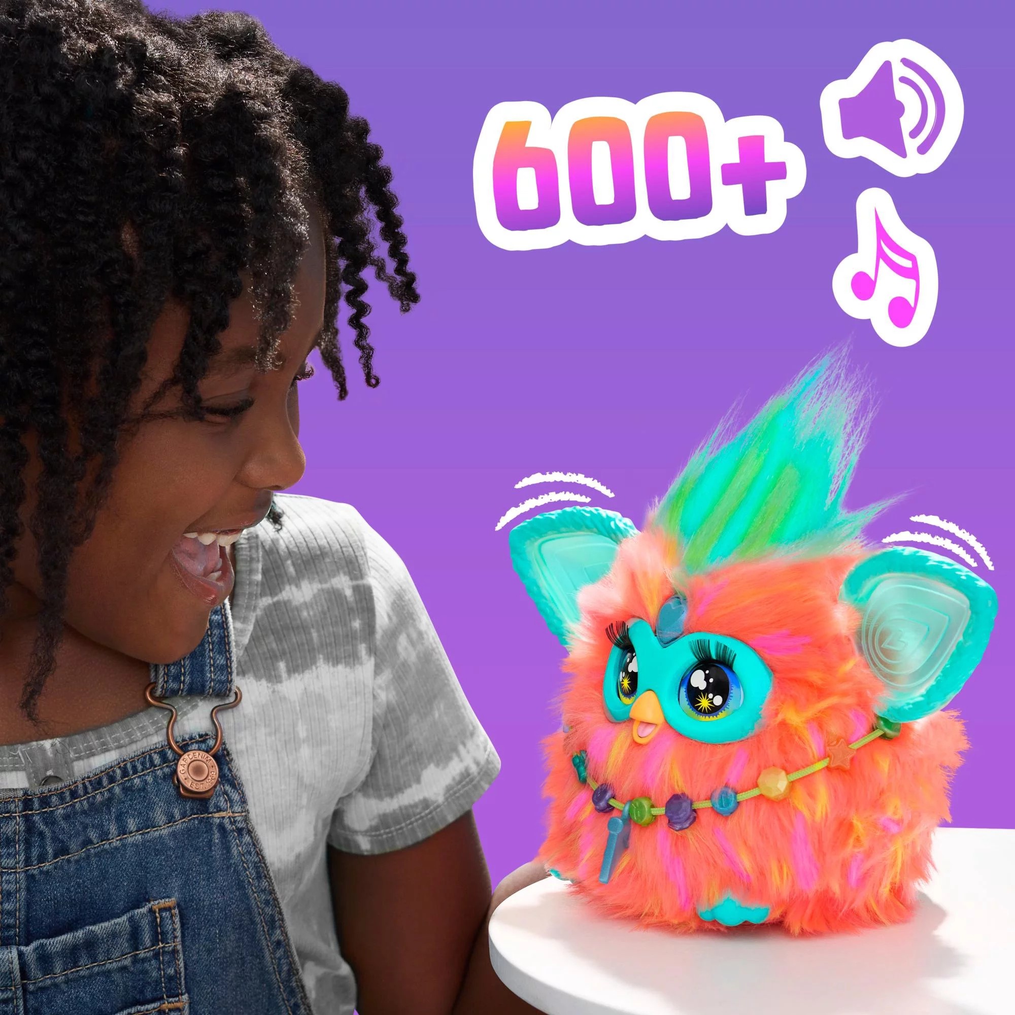 นำเข้า🇺🇸 ตุ๊กตาเฟอร์บี้ Furby Coral and Purple ,Interactive Plush Toys Voice Activated Animatronic ราคา 3,590 บาท