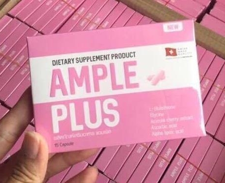 แอมเพิล พลัส (Ample Plus วิตามินผิวขาว ต้านแดด) โฉมใหม่