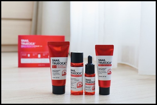 Some By Mi Snail Truecica Miracle Repair Starter Kit เซตรักษาหลุมสิว