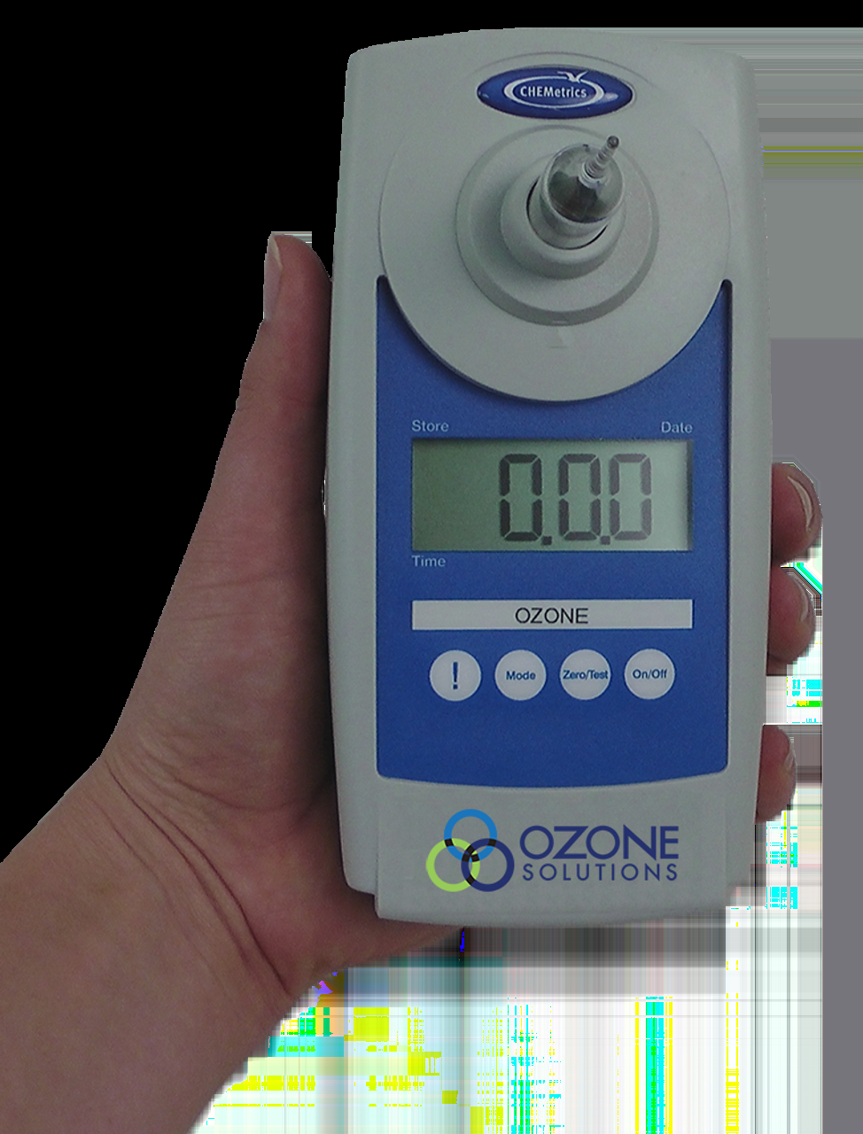 CHEMets รหัสสินค้าI-2022ชุดทดสอบและเครื่องวัดค่าโอโซนสำหรับน้ำ,Ozone Test Kit,Meas.range:0～0.75ppm(0～750ppb)