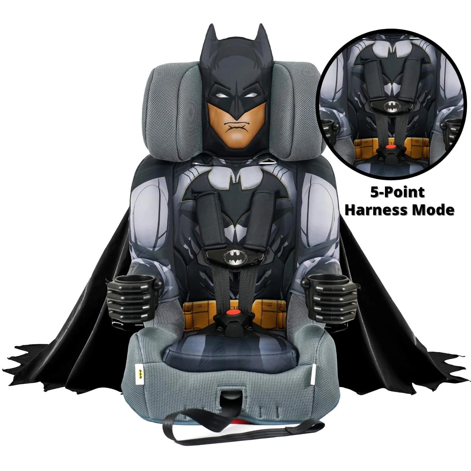 คาร์ซีทสำหรับเด็กโต แบทแมน ใช้ได้ตั้งแต่1ขวบถึง12ขวบ KidsEmbrace DC Comics Batman Combination Harness Booster Car Seat ราคา 14,500 บาท