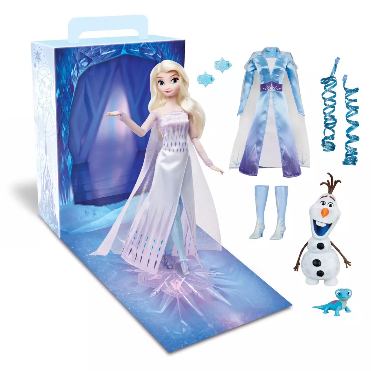 นำเข้า 🇺🇸 เซ็ทตุ๊กตาโฟรเซ่น2และกิจกรรมระบายสีElsa Disney Story Doll - Frozen 11" ราคา 1,590 บาท