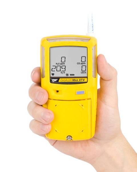BwTechnology รหัสสินค้าGasAlertMax-XTⅡ(XT-OOOM-Y-NA)เครื่องวัดก๊าซคาร์บอนมอนอกไซด์ขนาดพกพาเครื่องสีเหลือง,Portable yellow gas detector(Co),meas.range:0～1000 ppm