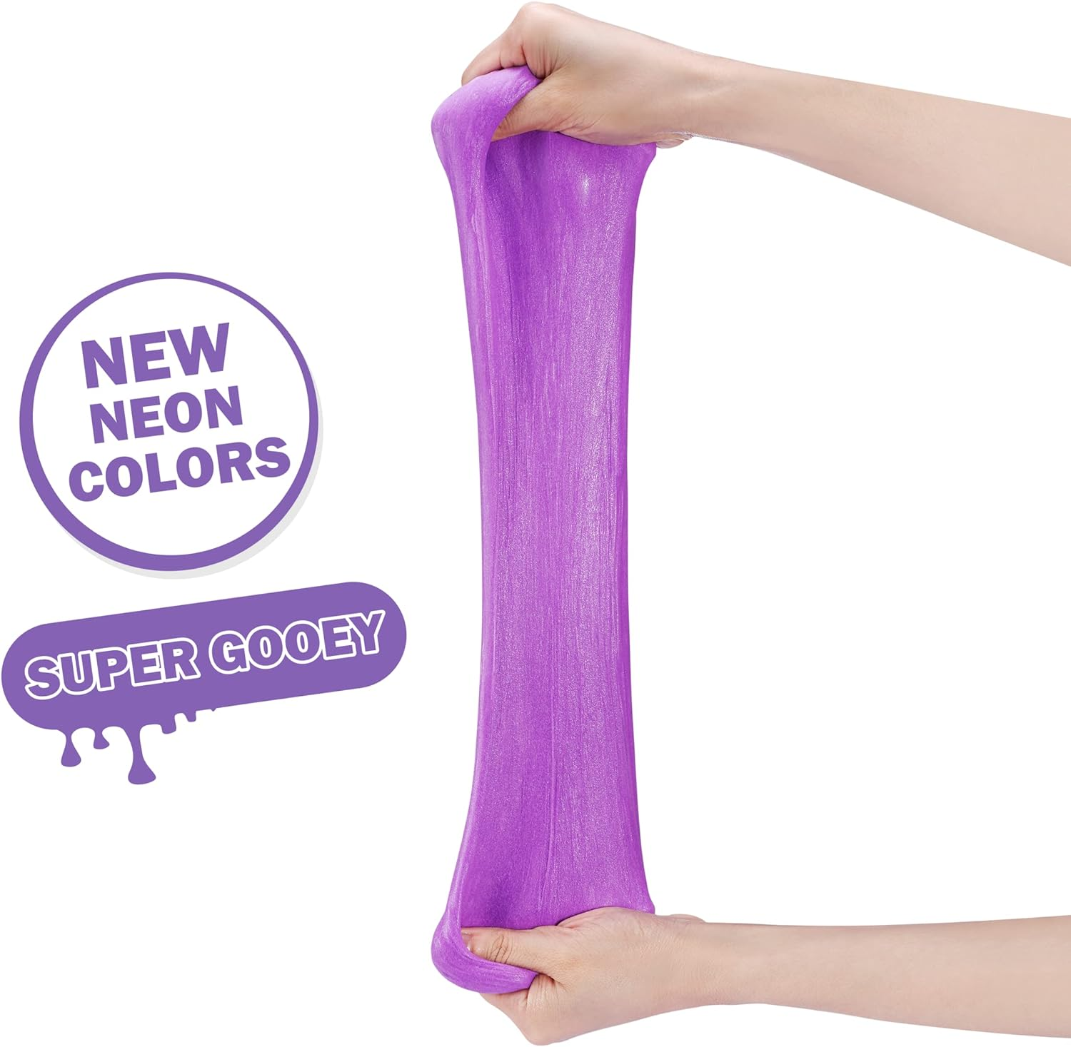 ใหม่!! นำเข้า Oosh Slime Small Tub 70g by ZURU, Gooey Slime and Epic Stretchy Slime for Girls and Kids