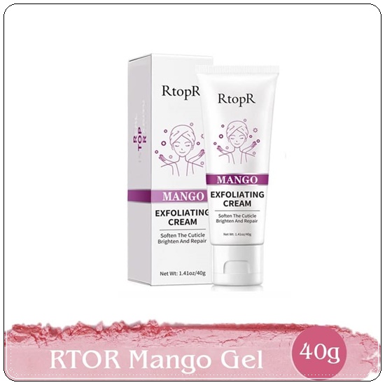 เจลมะม่วงสครับผิว RtopR mango Exfoliating Cream เจลขัดสิวเสี้ยน