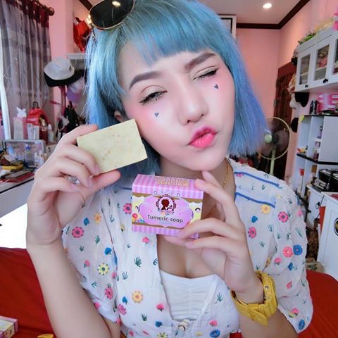 สบู่ขมิ้นกลูต้า (Tumeric Soap)