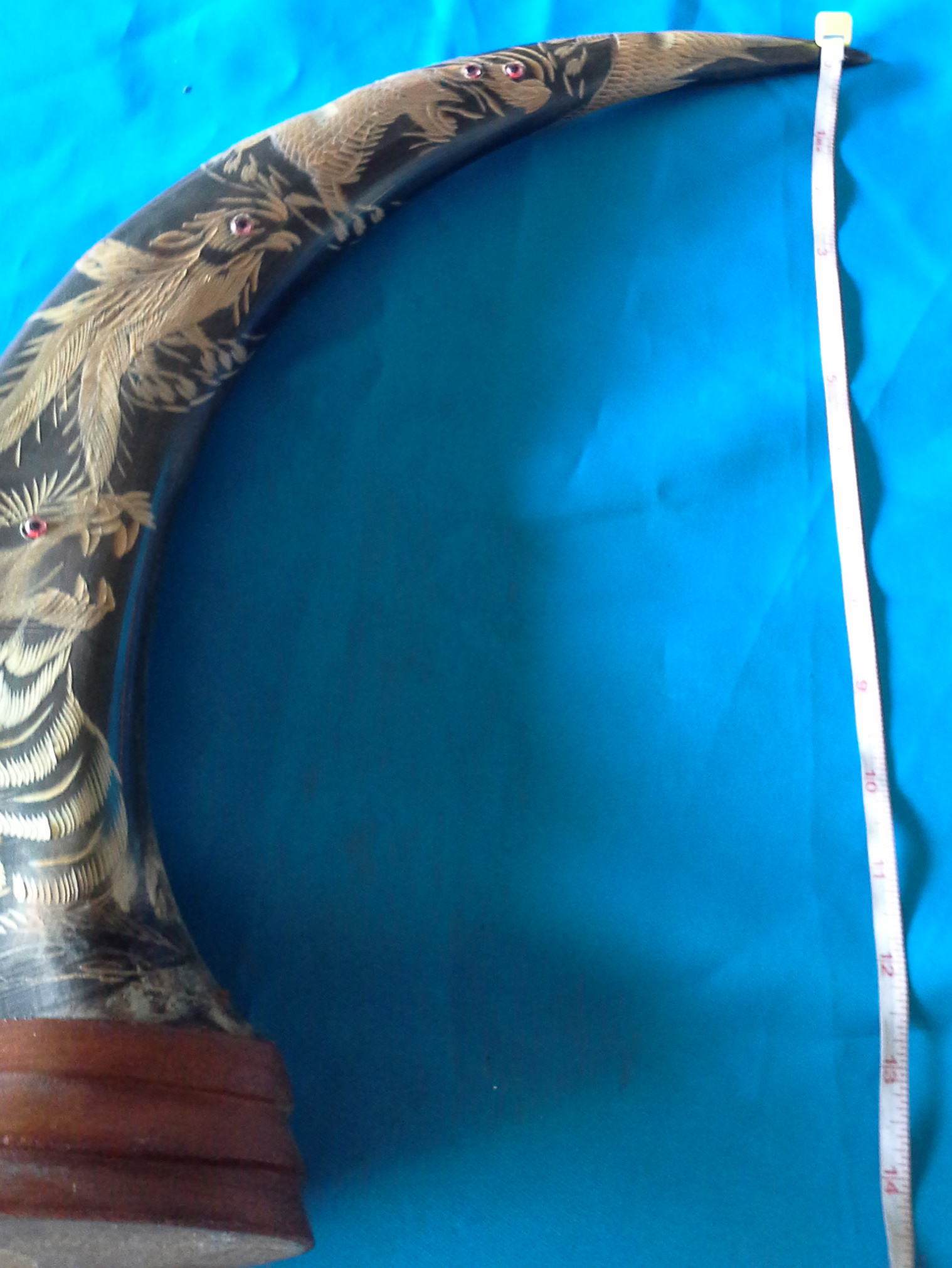 เขาควายงานไม้แกะสลักส่งฟรี