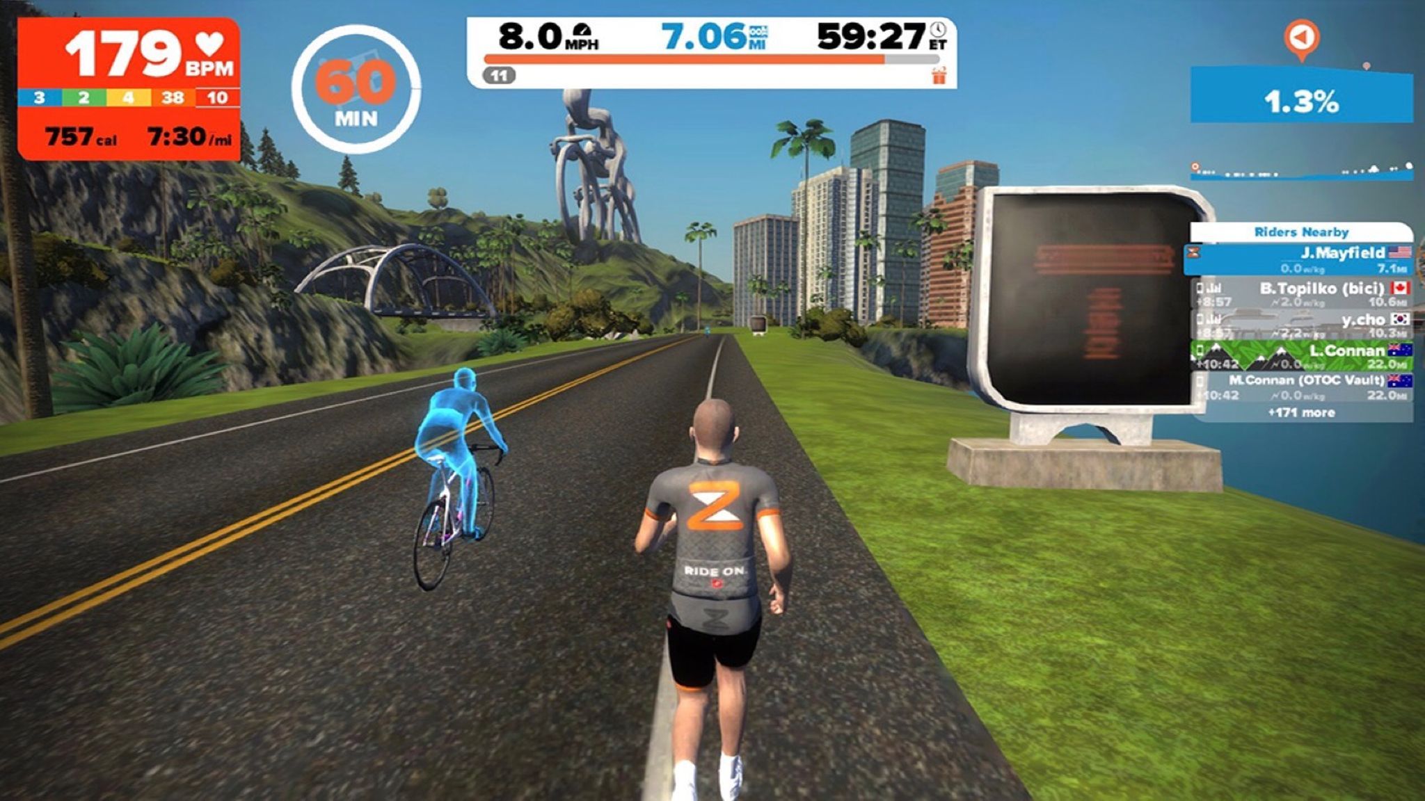 ZWIFT RUN POD วิ่งผ่านแอฟ swift run pod Thai