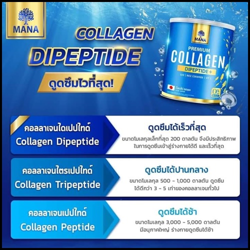 มานา พรีเมียมคอลลาเจน MANA Asahi Premium Collagen