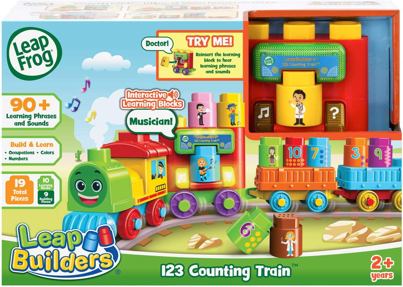 รถไฟ LeapFrog LeapBuilders 123 Counting Train, Multicolor ราคา 1,290 - บาท