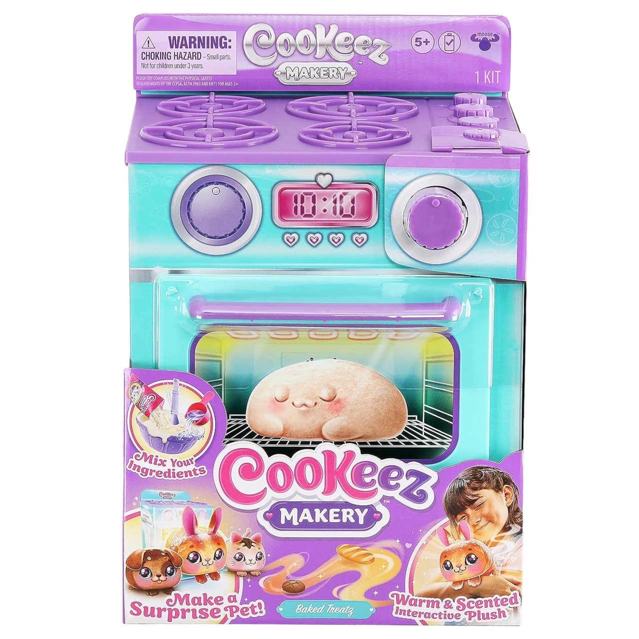 เตาอบแสนสนุก COOKEEZ MAKERY Cinnamon Treatz Oven. Mix & Make a Plush Best Friend , ราคา 2,190 บาท