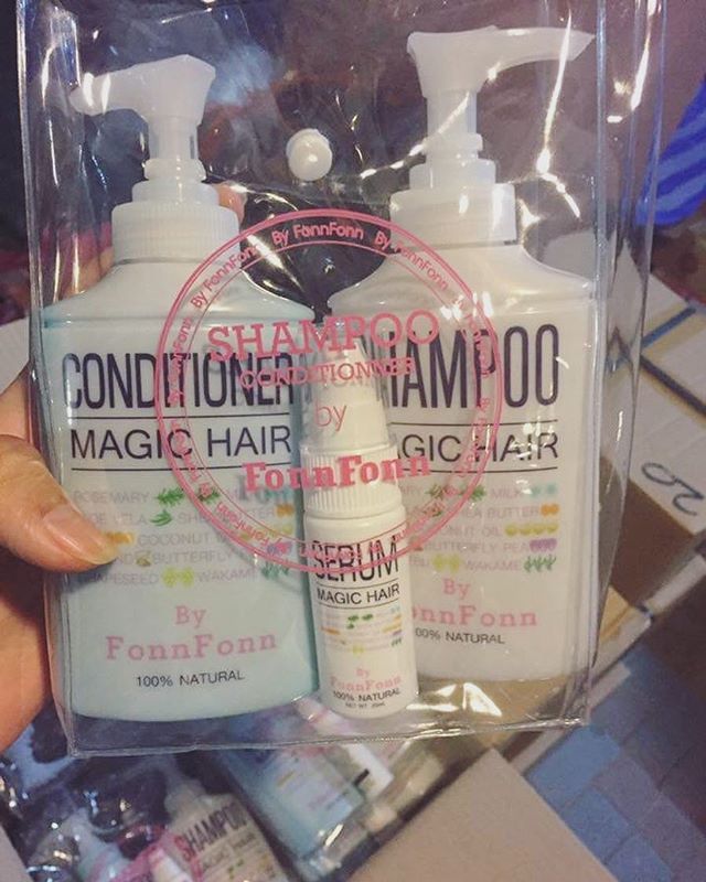 เมจิก แฮร์ (Magic Hair by FonnFonn) แก้ปัญหาผมร่วง ผมบาง