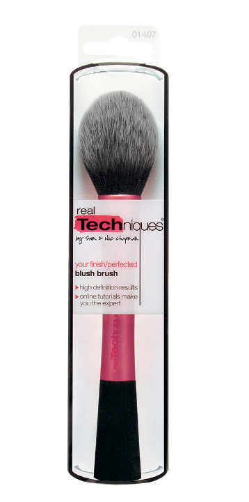 REAL TECHNIQUES :: Blush Brush แปรงปัดแก้มขนสังเคราะห์ หัวโดมใหญ่ ใช้สำหรับปัดบลัชออน ขนแปรงนุ่ม ให้ความนวลเนียนเป็นธรรมชาติ
