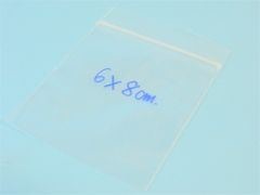 ถุงซิปล็อค แบ่งขาย 1/2 โล ขนาด 6*8 cm ประมาณ 630 ใบ