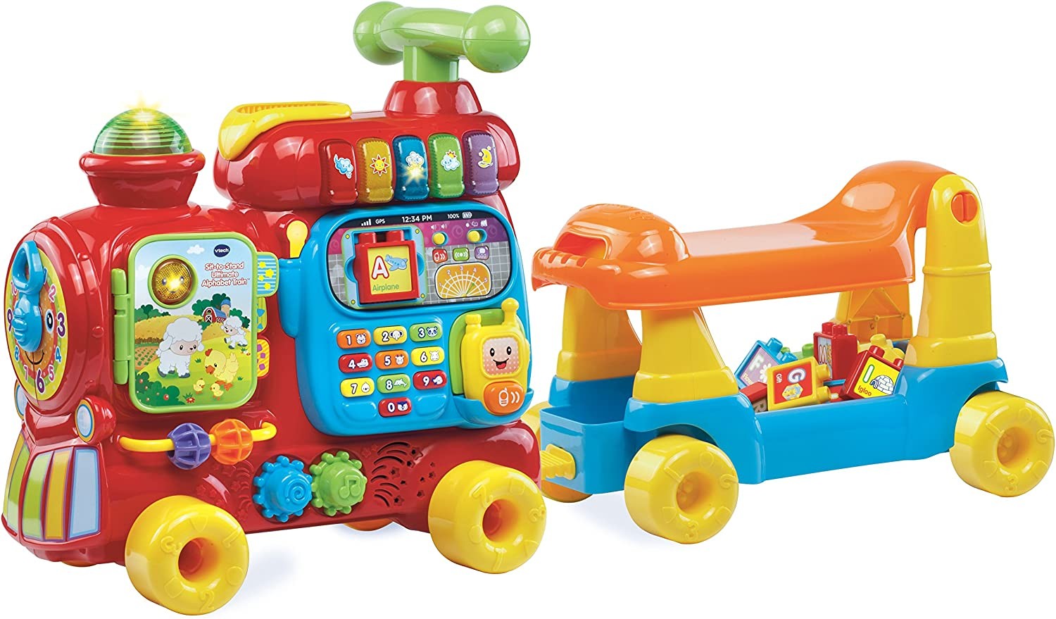 ของแท้ รถไฟ VTech Sit-to-Stand Ultimate Alphabet Train รุ่นใหม่ล่าสุด สินค้ายอดฮิตท๊อปรีวิว