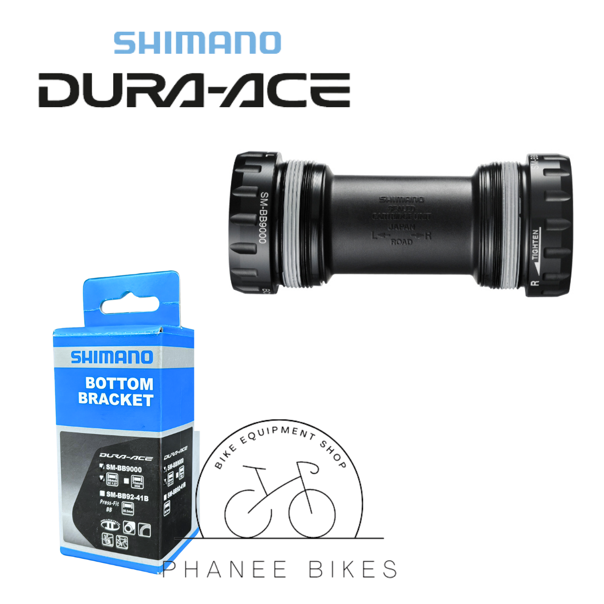 กะโหลกเกลียว จักรยาน Shimano Dura ACE รุ่น SM-BB9000