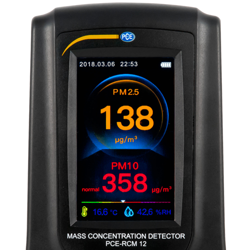 PCE รุ่นRCM-12CO2เครื่องวัดบันทึกอุณหภูมิData Logger / Room ClimateData Logger