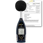 PCE รุ่น432-ICA incl. ISO Cal. Cert.Sound Levelเครื่องวัดบันทึกอุณหภูมิData Logger w/GPS