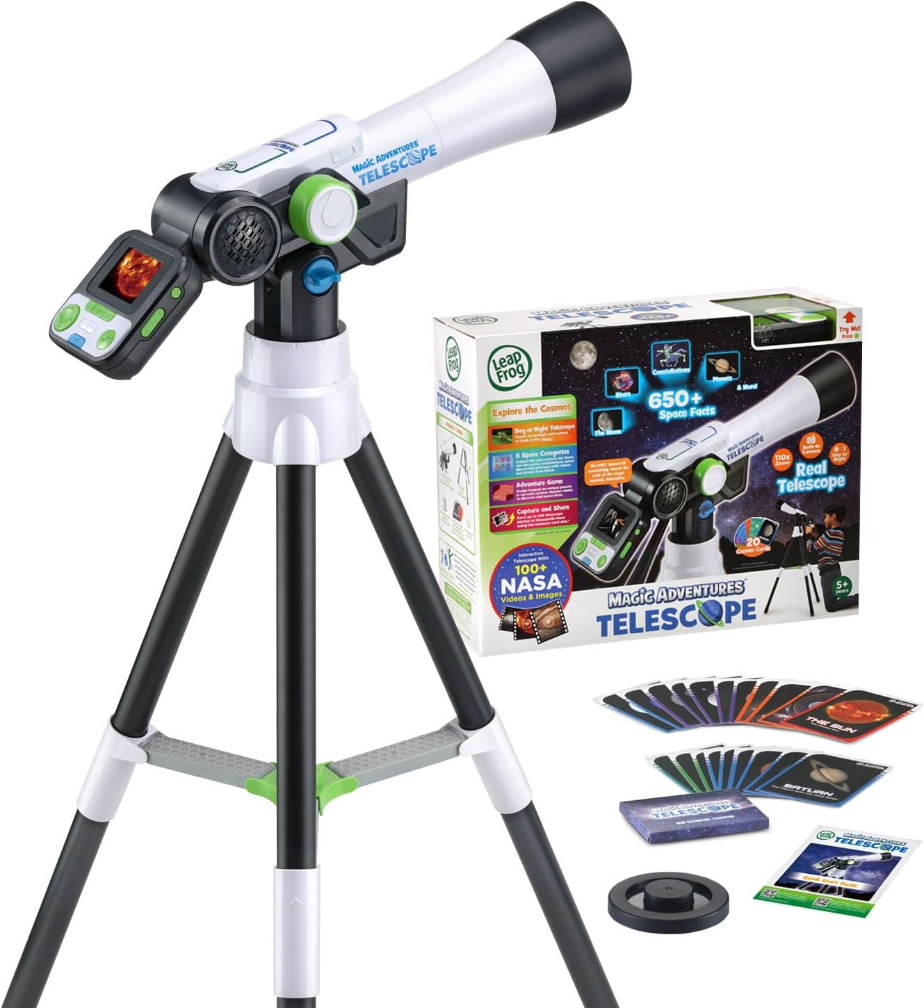 ใหม่ นำเข้า US LeapFrog Magic Adventures Telescope กล้องโทรทรรศน์ผจญภัยเวทมนตร์ 4,590 บาท