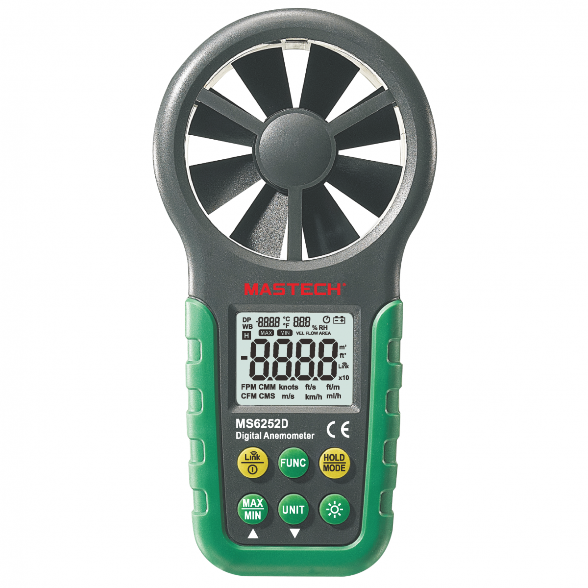 Mastech group MS6252D - Digital Anemometer With Wireless